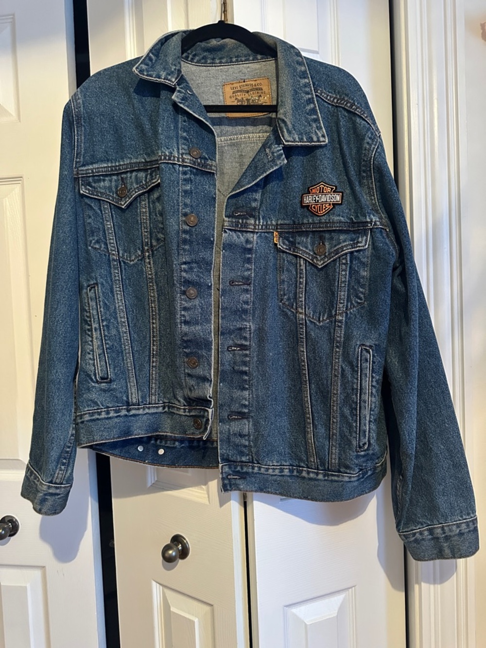 Harley-Davidson Medium Blue Denim Trucker Jacket
